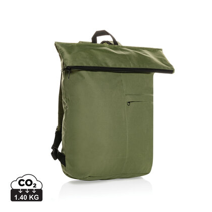 Dillon AWARE&trade; RPET lightweight foldable backpack
