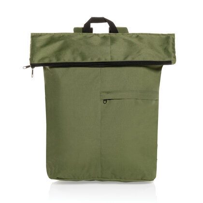 Dillon AWARE&trade; RPET lightweight foldable backpack