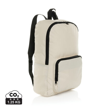 Dillon AWARE&trade; RPET foldable classic backpack