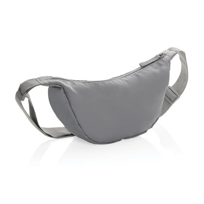 Crescent AWARE&trade; RPET half moon sling bag