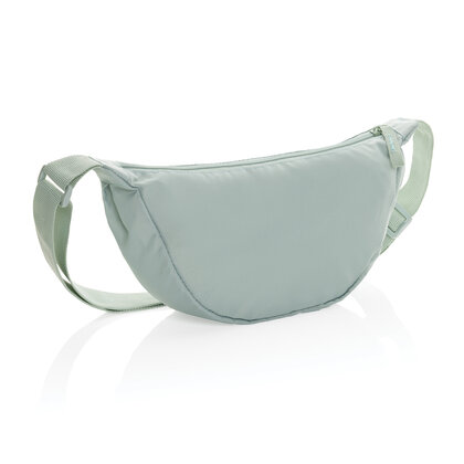 Crescent AWARE&trade; RPET half moon sling bag