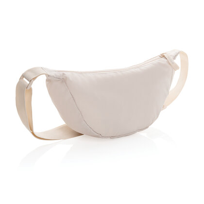 Crescent AWARE&trade; RPET half moon sling bag
