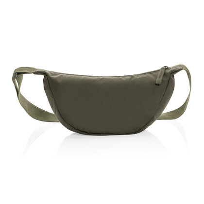 Crescent AWARE&trade; RPET half moon sling bag