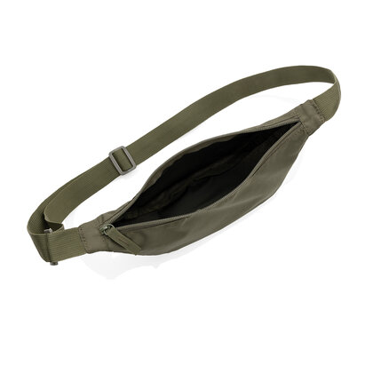 Crescent AWARE&trade; RPET half moon sling bag