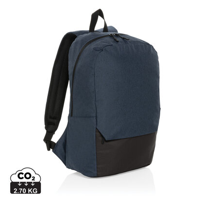 Kazu AWARE&trade; RPET basic 15.6 inch laptop backpack