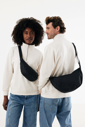 Crescent XL AWARE&trade; RPET half moon sling bag