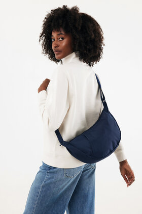Crescent XL AWARE&trade; RPET half moon sling bag