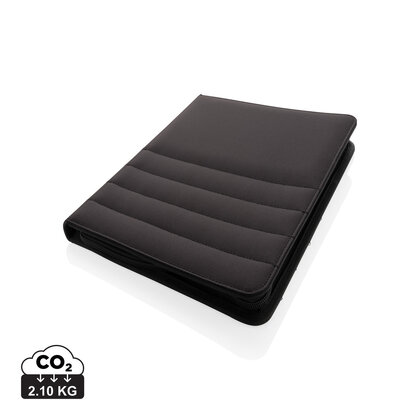Impact AWARE&trade; RPET A4 portfolio with zipper