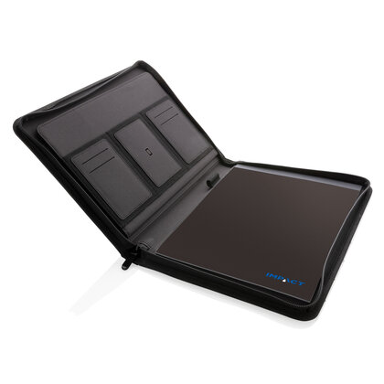Impact AWARE&trade; RPET A4 portfolio with zipper