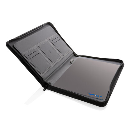 Impact AWARE&trade; RPET A4 portfolio with zipper