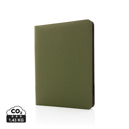 Impact Aware&trade; deluxe 300D tech portfolio with zipper