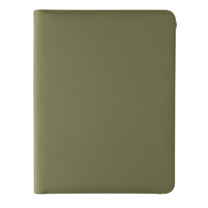 Impact Aware&trade; deluxe 300D tech portfolio with zipper