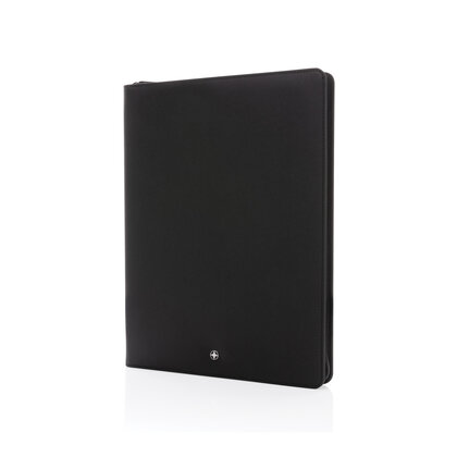 Swiss Peak Heritage RCS rPU A4 portfolio with zipper