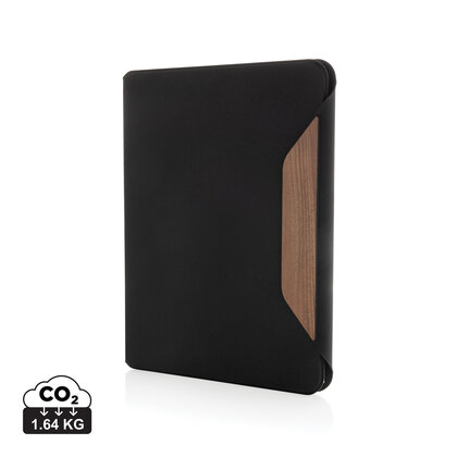 Teri AWARE&trade; RPET and walnut A4 portfolio