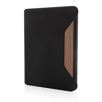 Teri AWARE&trade; RPET and walnut A4 portfolio