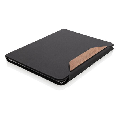 Teri AWARE&trade; RPET and walnut A4 portfolio