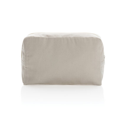 Impact Aware&trade; 285 gsm rcanvas toiletry bag undyed