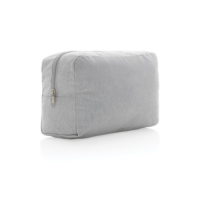 Impact Aware&trade; 285 gsm rcanvas toiletry bag undyed