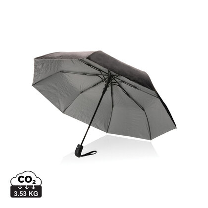 21" Impact AWARE&trade; RPET 190T Pongee dual colour mini umbrella