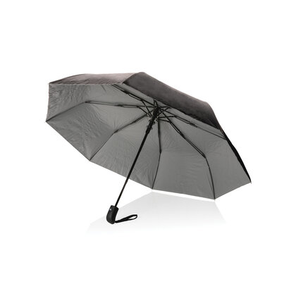 21" Impact AWARE&trade; RPET 190T Pongee dual colour mini umbrella