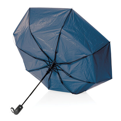21" Impact AWARE&trade; RPET 190T Pongee dual colour mini umbrella
