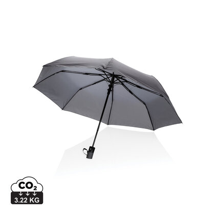 21" Impact AWARE&trade; RPET 190T mini auto open umbrella