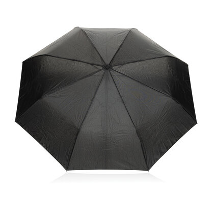 Yara 21" AWARE&trade; RPET solid colour umbrella with carabiner