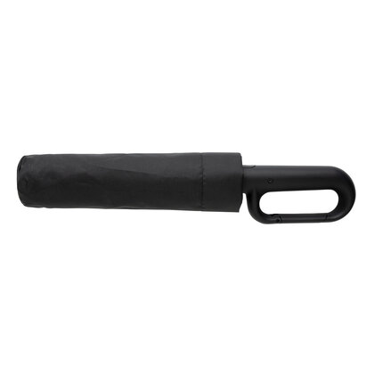 Yara 21" AWARE&trade; RPET solid colour umbrella with carabiner