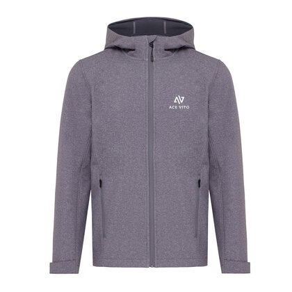 IQONIQ Makalu men recycled polyester soft shell jacket