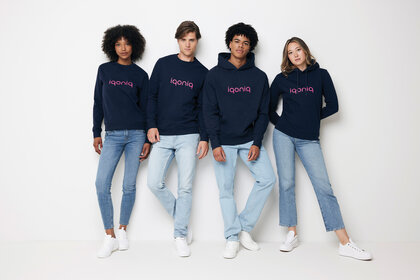 IQONIQ Jasper recycled cotton hoodie