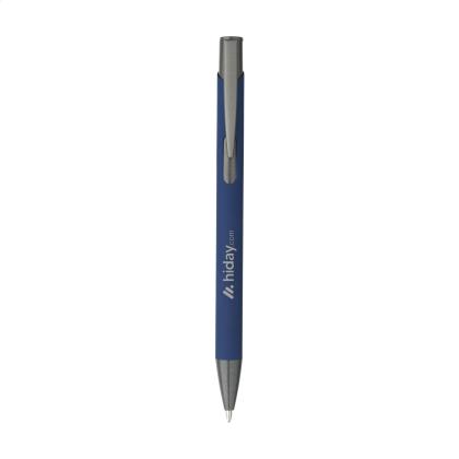 Ebony Soft RCS Recycled Alu SoftTouch Pen