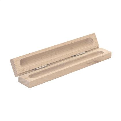 Beech wood case, single