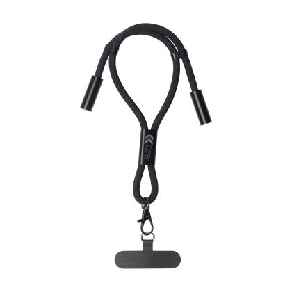 Wrist Lanyard 2-in-1 GRS RPET Load & Sync USB Cable