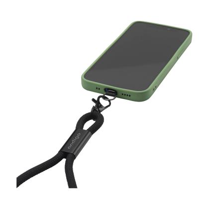 Wrist Lanyard 2-in-1 GRS RPET Load & Sync USB Cable