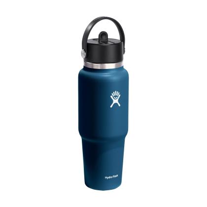 Hydro Flask Wide Mouth Travel Bottle with Flex Straw Cap 946 ml water bottle