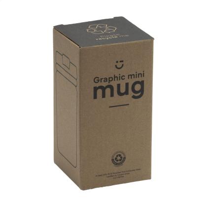 Graphic Mini Mug RCS Recycled Steel 250 ml thermo cup