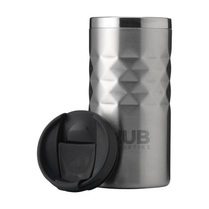 Geometric Mug RCS Recycled Steel 280 ml thermo cup