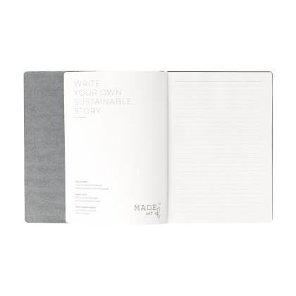 Recycled Textile Refillable Paper Notebook A5