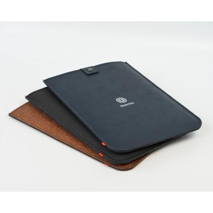 Recycled Leather Laptop Sleeve 16