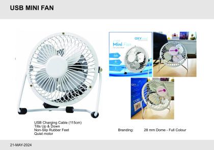 USB MINI DESK FAN (SUM3548GE)