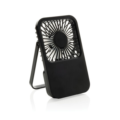 Aervina RCS recycled plastic re-chargeable desk fan