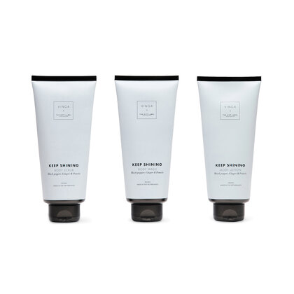 VINGA x TGL body care gift set