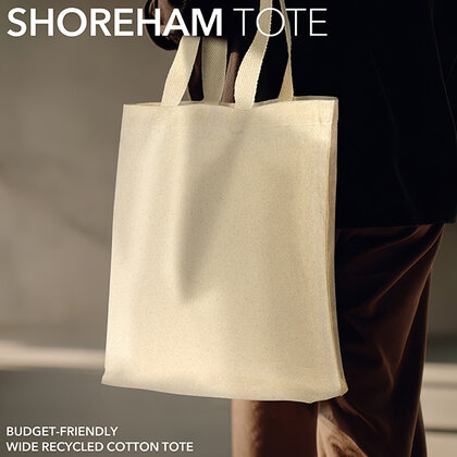 Shoreham 6oz (200gsm) Recycled Tote Bag