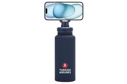 SNAP Stainless Steel Thermos Flask with MagSafe Phone Holder