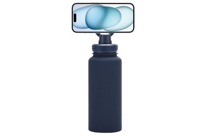 SNAP Stainless Steel Thermos Flask with MagSafe Phone Holder