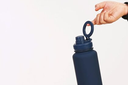 SNAP Stainless Steel Thermos Flask with MagSafe Phone Holder
