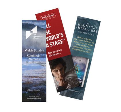 Promotional Bookmark 300gsm - large