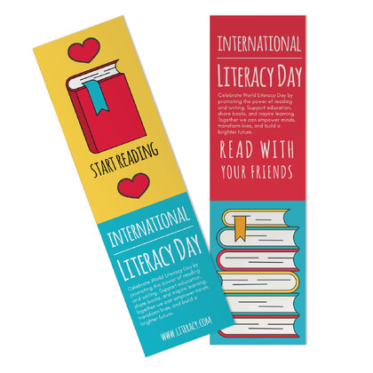 Promotional Bookmark 300gsm - large