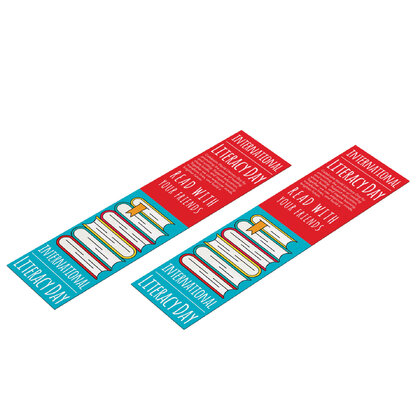 Promotional Bookmark 300gsm - large
