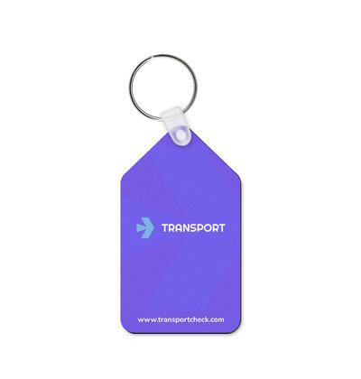 MDF Hardwood Keyrings - 40mm x 70mm